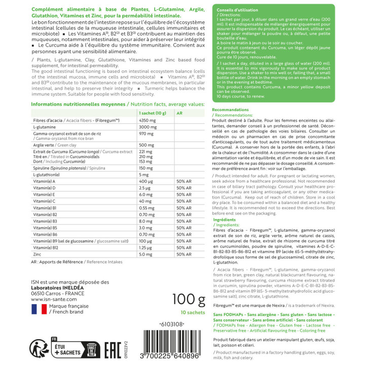Permea-Regen Ineldea Sante Naturelle - Santé muqueuses intestinales