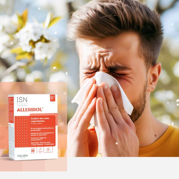 ALLERBIOL ISN - Confort des voies respiratoires - Cure 30 jours