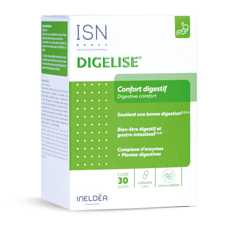 Digelise ISN - Stimule les fonctions digestives - Ineldea