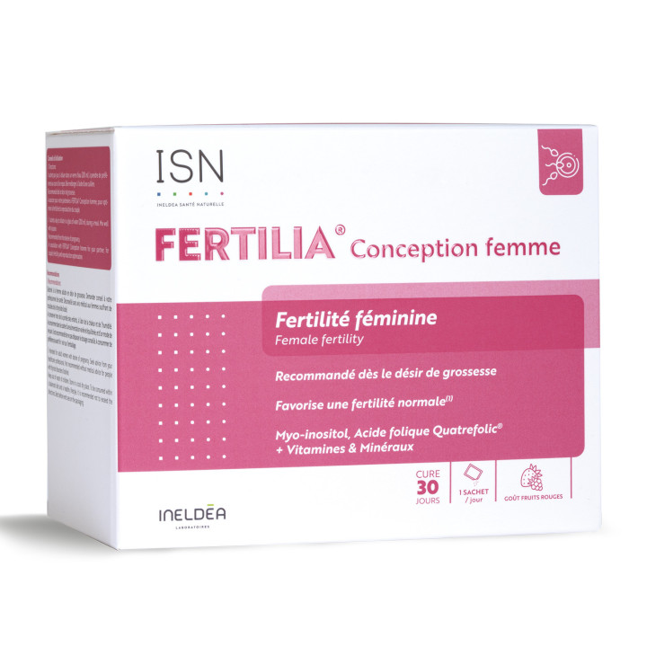 FERTILIA® CONCEPTION FEMME - Ineldea Santé Naturelle - Fertilité Femme