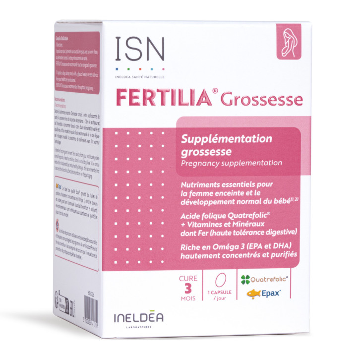 FERTILIA® GROSSESSE - Nutriments essentiels pour la femme enceinte
