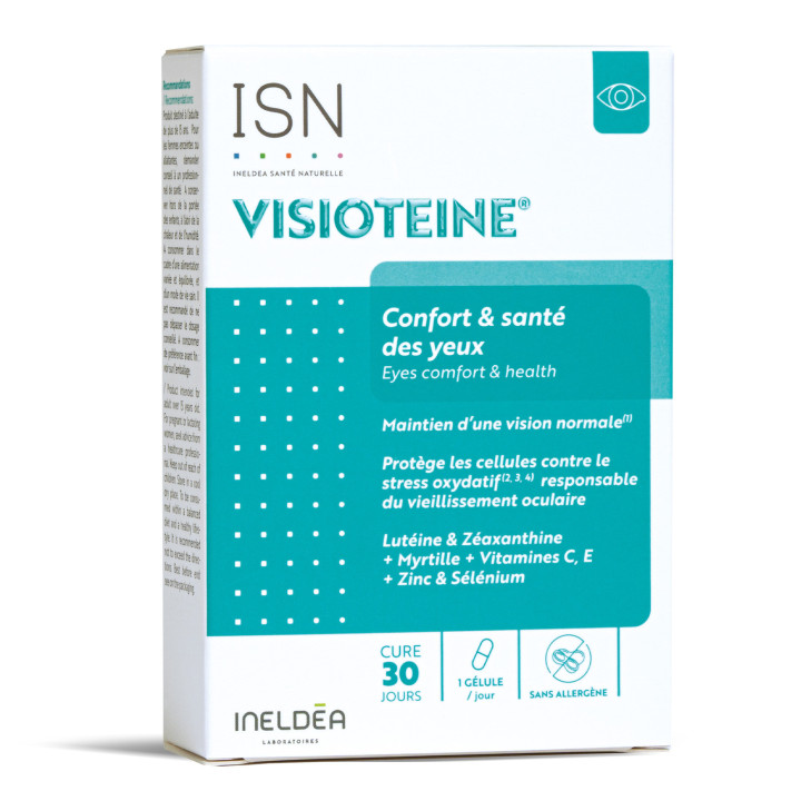 Visioteine ISN - Acuité et le confort visuels -  Ineldea Santé Naturelle