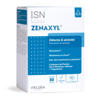 Zenaxyl Ineldea Santé Naturelle - Aide à surmonter stress et fatigue