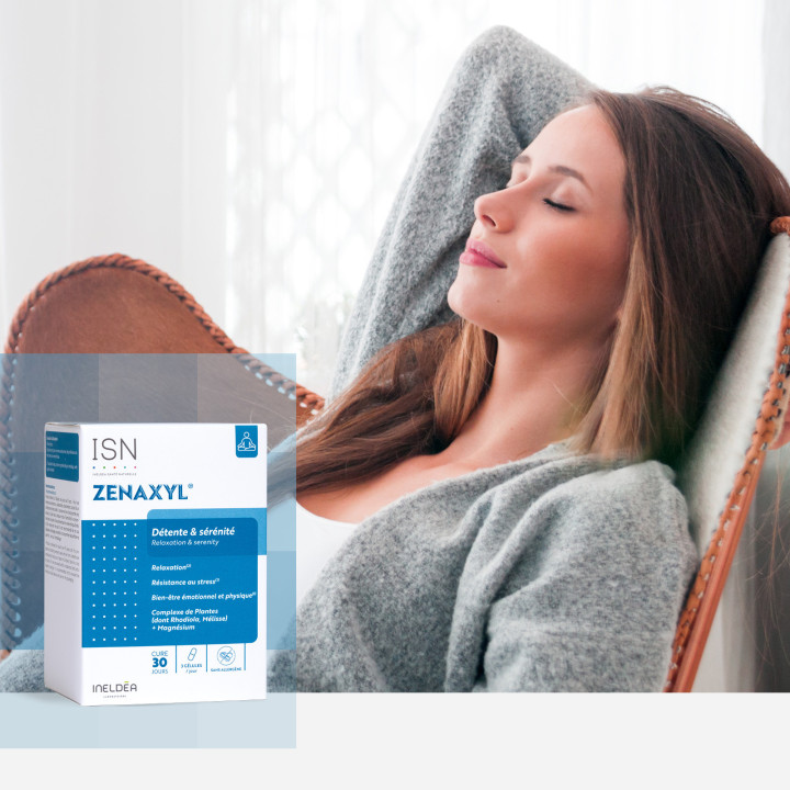 Zenaxyl Ineldea Santé Naturelle - Aide à surmonter stress et fatigue