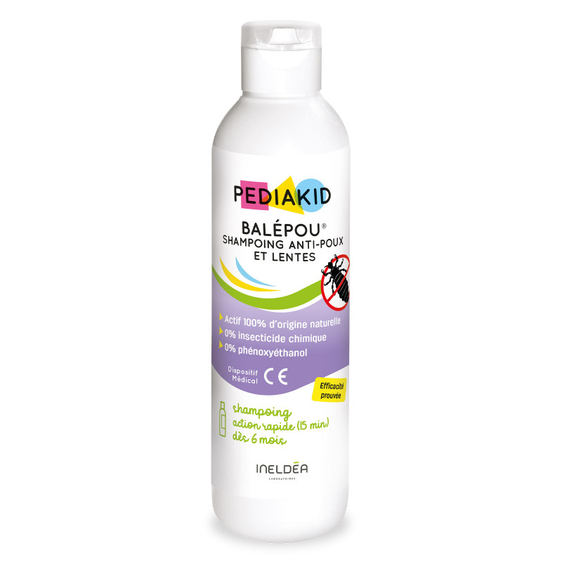 Balépou Läuseshampoo - PEDIAKID - Flascheninhalt : 200 ml Balépou Läuseshampoo - PEDIAKID - Flascheninhalt : 200 ml