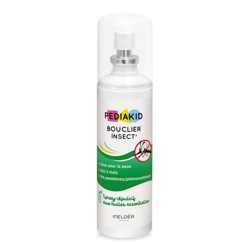 Pediakid Bouclier Insect - Protection anti-moustiques 8 heures - 100ml Pediakid Bouclier Insect - Protection anti-moustiques 8 heures - 100ml