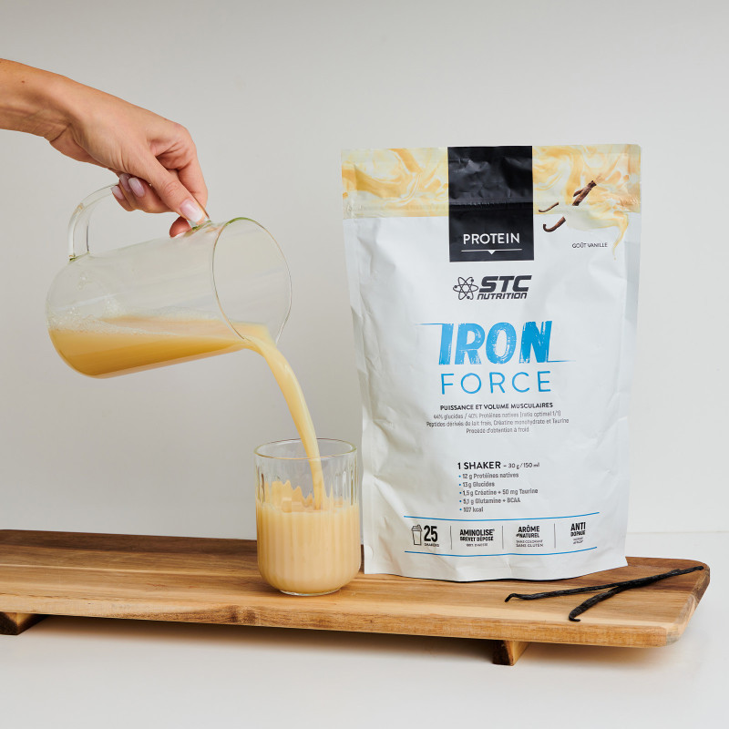 Iron Force : Maximise le développement du volume musculaire - 750g Iron Force : Maximise le développement du volume musculaire - 750g