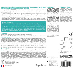 ARTROBIOL® PATCHS CHAUFFANTS - Confort musculaire ARTROBIOL® PATCHS CHAUFFANTS - Confort musculaire