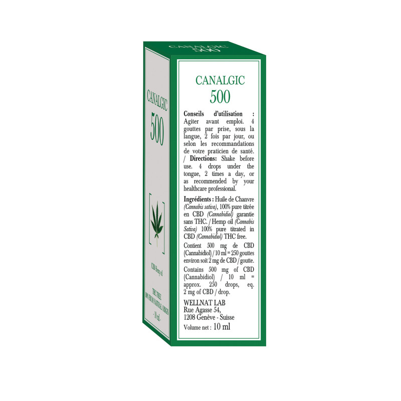 CBD500 - Huile CBD 5% CBD500 - Huile CBD 5%