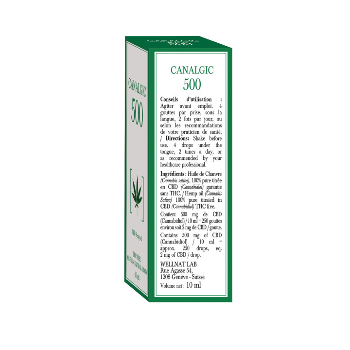 CBD500 - Huile CBD 5% CBD500 - Huile CBD 5%