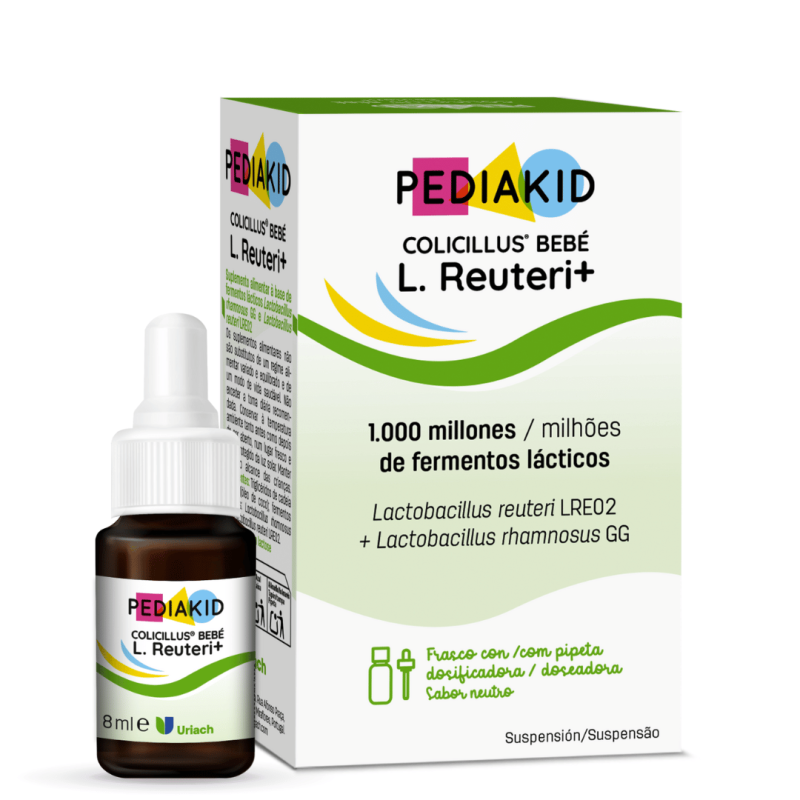 Pediakid Colicillus® Bébé L. Reuteri+ - Limite contractions abdominales et diarrhée