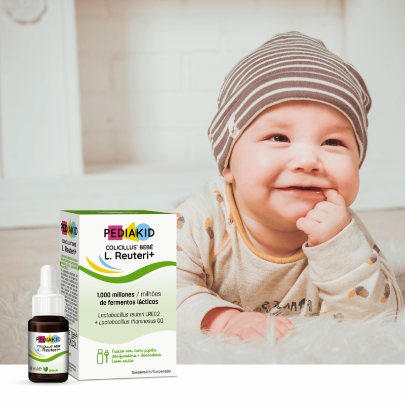 Pediakid Colicillus® Bébé L. Reuteri+ - Limite contractions abdominales et diarrhée