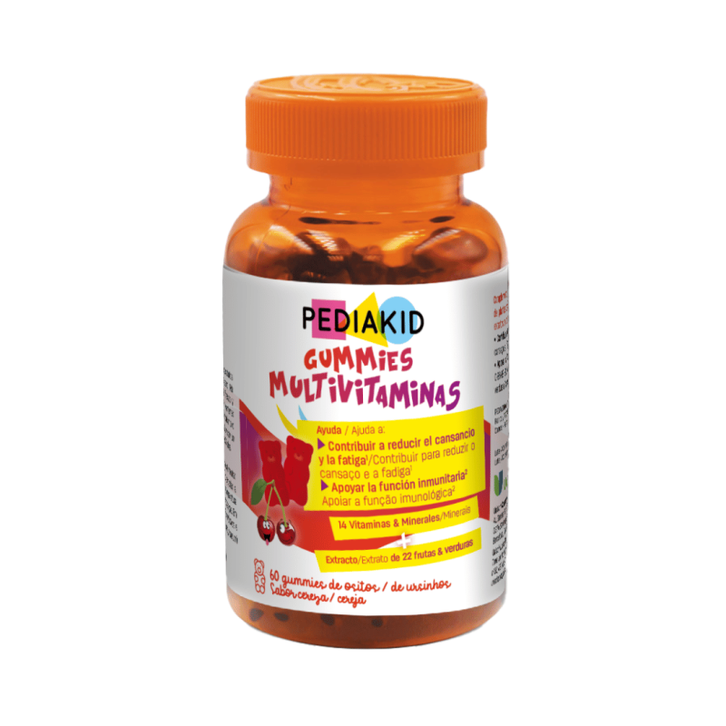 Gummies vitamines enfant - Pediakid Gommes Multivitaminées - Gomme vitamine enfant
