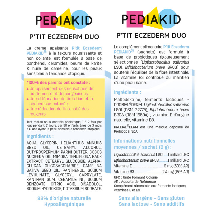 P’TIT ECZEDERM DUO P’TIT ECZEDERM DUO
