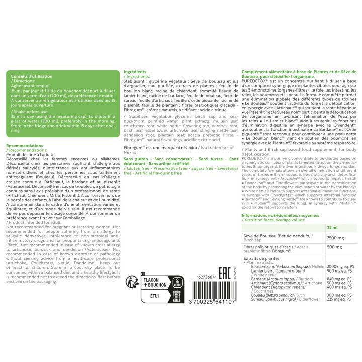 PUREDETOX - Détoxification de l'organisme - ISN