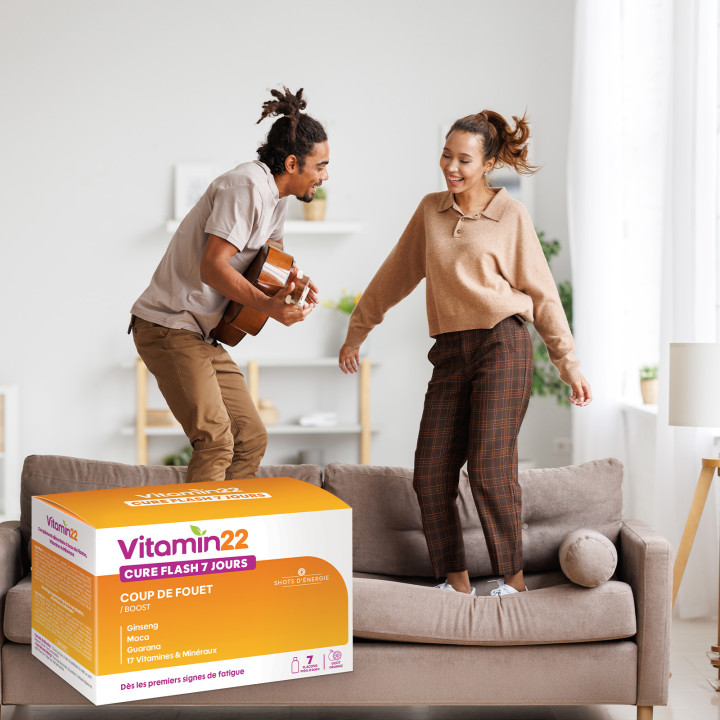 Vitamin'22 Cure Flash 7 jours - Vitamines + Minéraux + Oligo-éléments