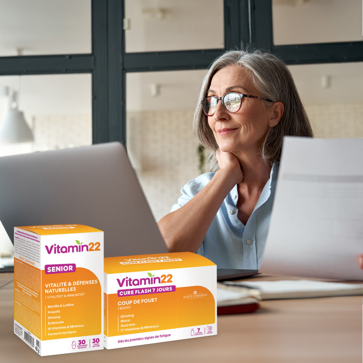 PACK VITAMIN'22 SENIOR - Tonus & Vitalité après 50 ans