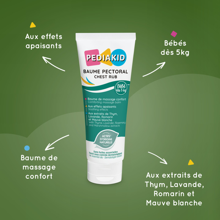 Baume pectoral enfant - PEDIAKID