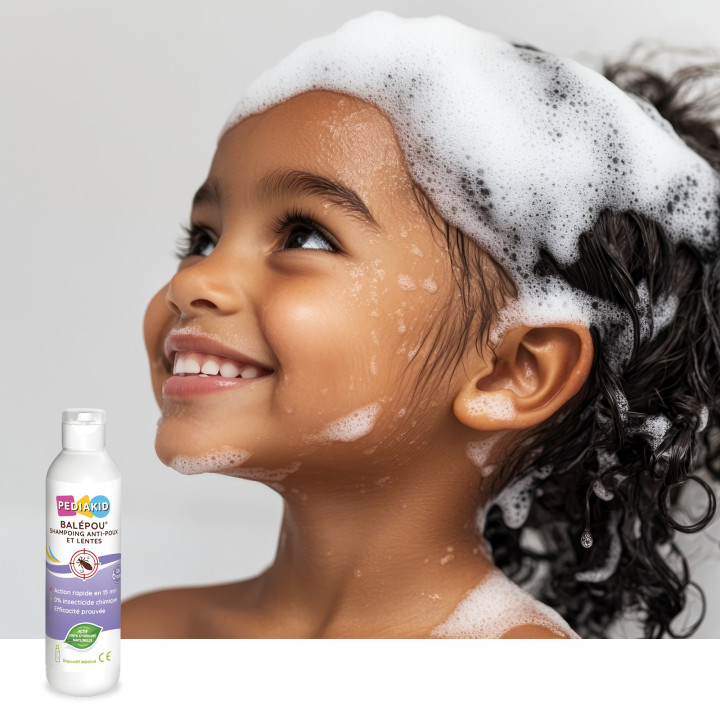 Pediakid Balépou Shampoing - Shampoing anti-poux et lentes - 200 ml