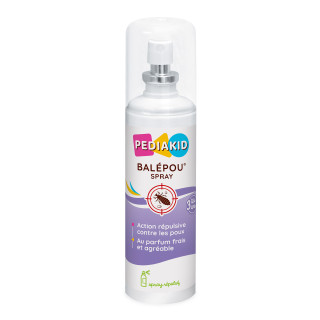 Pediakid Balépou Spray - Repousse les poux - Dès 3 ans - Spray 100ml