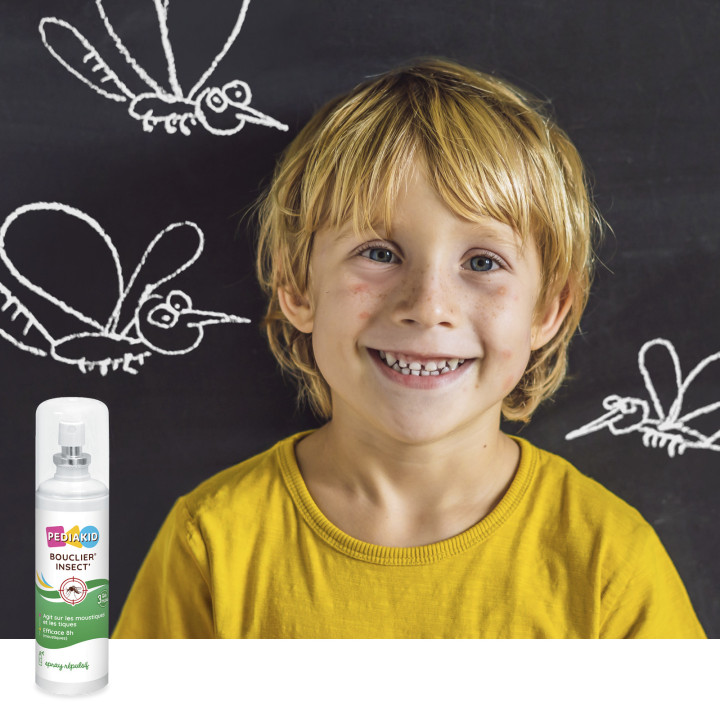Pediakid Bouclier Insect - Protection anti-moustiques 8 heures - 100ml