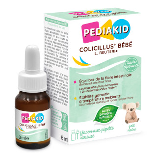 Pediakid Colicillus® Bébé L. Reuteri+ - Limite contractions abdominales et diarrhée