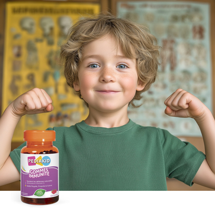 Gommes Immunité Enfant Pediakid - Gummies immunité Enfant