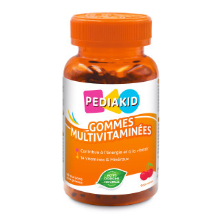 Gummies vitamines enfant - Pediakid Gommes Multivitaminées - Gomme vitamine enfant
