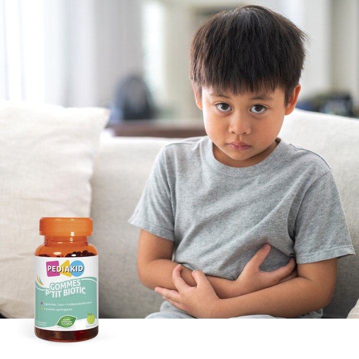 Gommes P'tit Biotic Pediakid - Soutien de la flore intestinale Enfants
