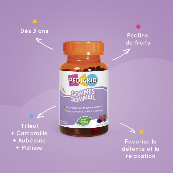 Gommes Sommeil PEDIAKID®