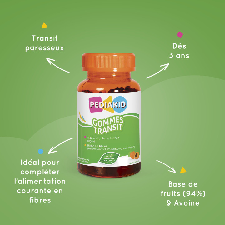 Gommes Transit - PEDIAKID®