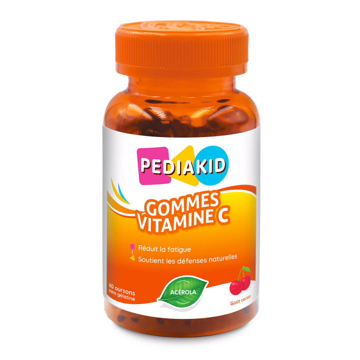 Gommes Vitamine C enfant Pédiakid - Energie Enfants