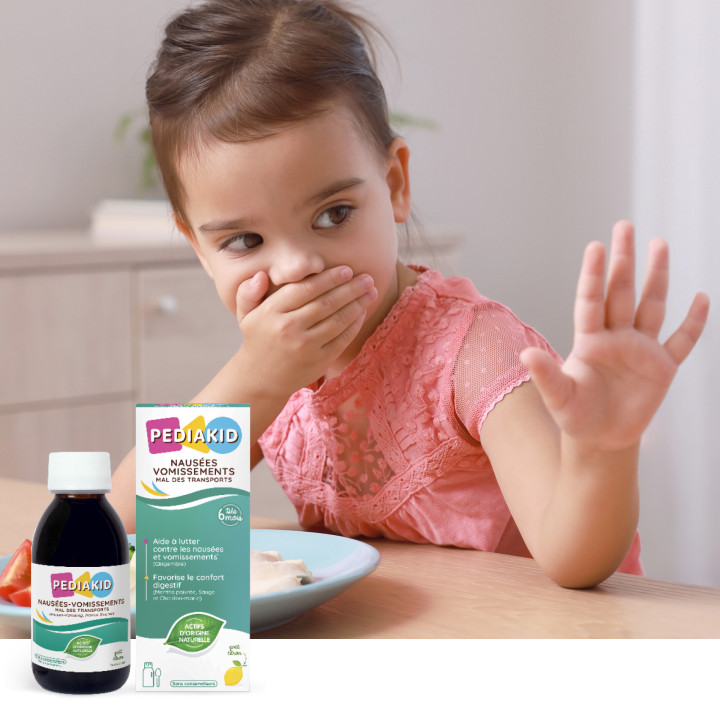 Pediakid Nausées-Vomissements Mal des transports - Dès 4 mois - 125ml