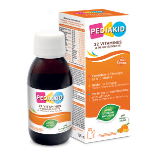 PEDIAKID® 22 Vitamines et Oligo-éléments - Optimise les apports