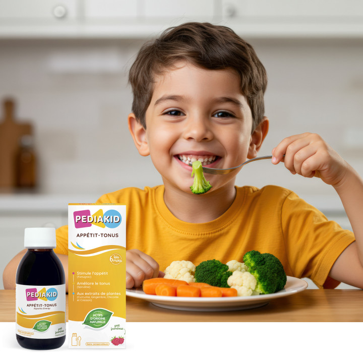 Pediakid Appétit Tonus - Stimule l'appétit et aide à la prise de poids