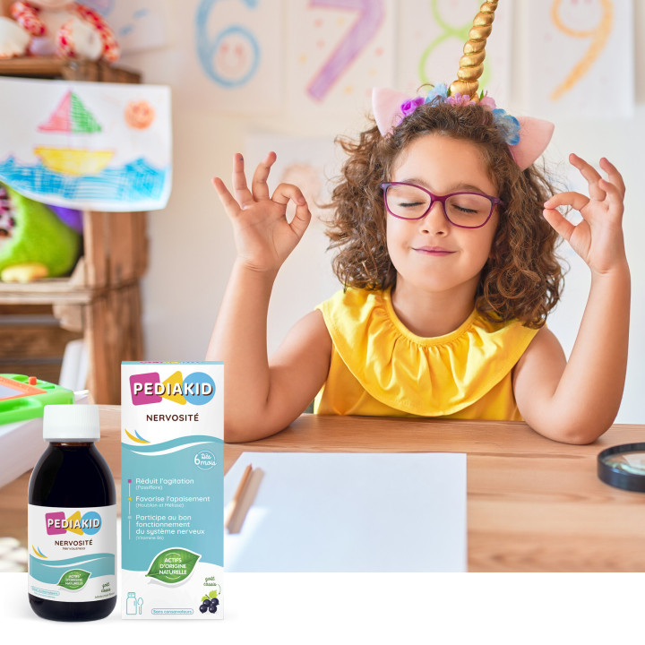 Pediakid Nervosité : Sirop sommeil enfant et bébé efficace (dès 4 mois) - Favorise l'apaisement