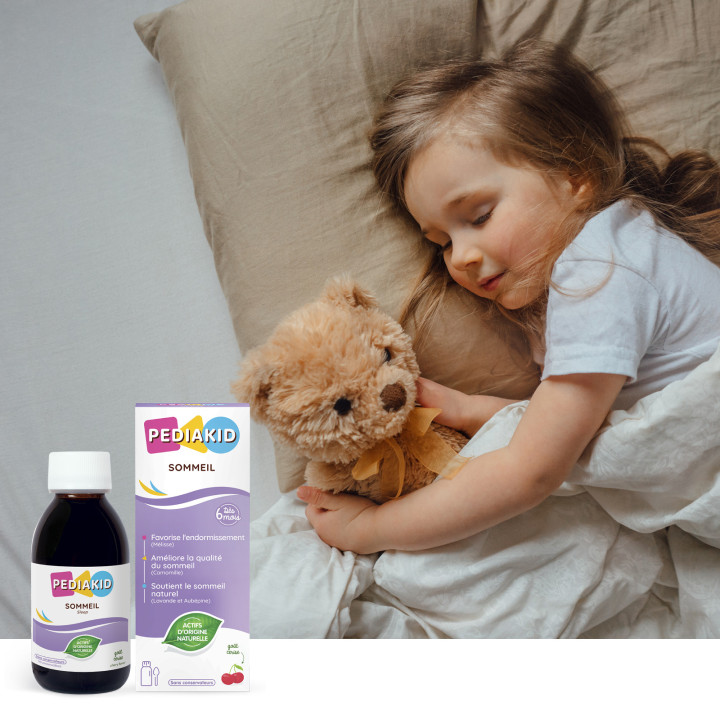 Pédiakid Sommeil : Sirop pour bébé dormir - Sirop sommeil enfant
