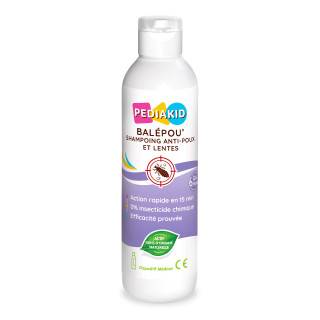 Pediakid Balépou Shampoing - Shampoing anti-poux et lentes - 200 ml