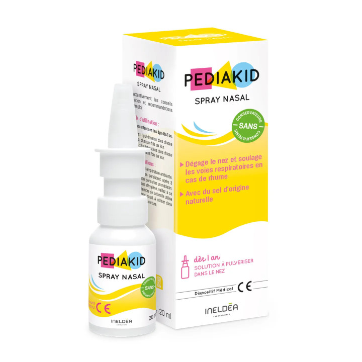 Pack Nez-Gorge Sirop & Spray Pediakid - Renforce système immunitaire