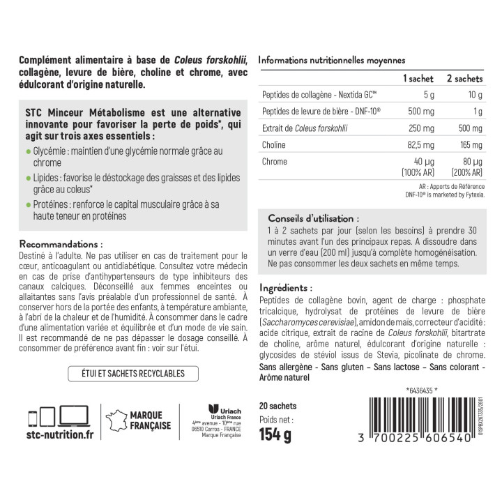 Métabolisme GLP-1® - Complément naturel pour la perte de poids