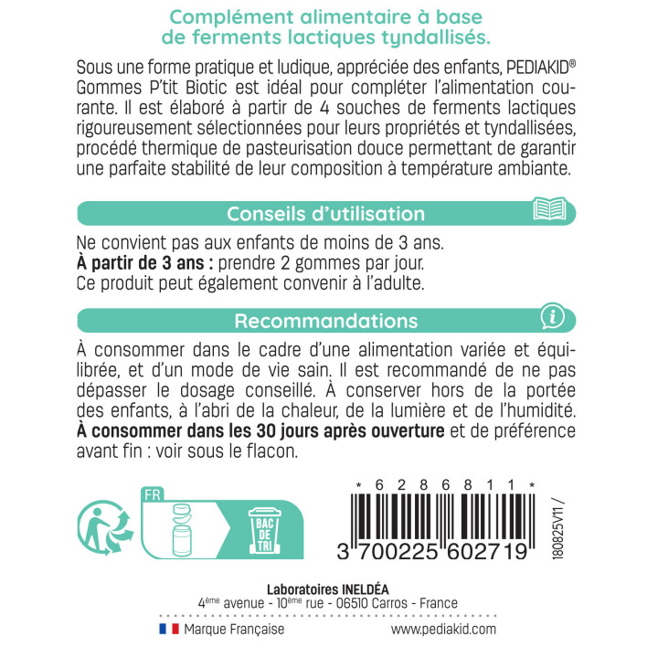 Coffret Automne / Hiver Pediakid - Soutient des défenses naturelles