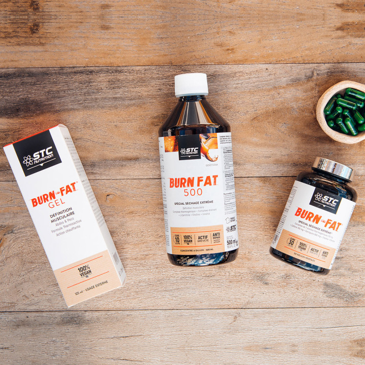 Burn-Fat 500 STC Nutrition - Brûle-graisses extrême - 500ml goût cola