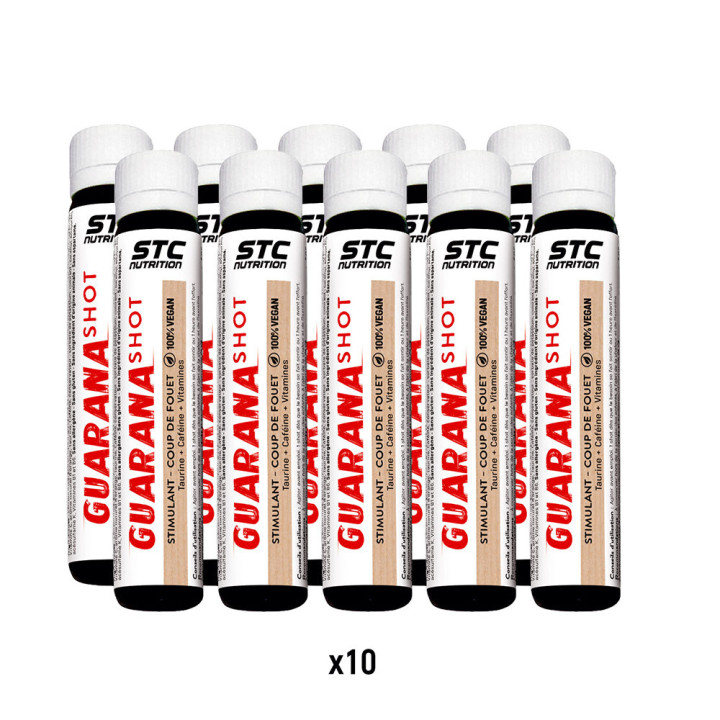 Guarana Shot STC Nutrition : boisson énergisante coup de fouet