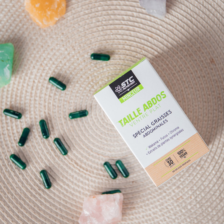 Taille Abdos Ventre Plat STC Nutrition - Brûle-graisses abdominales