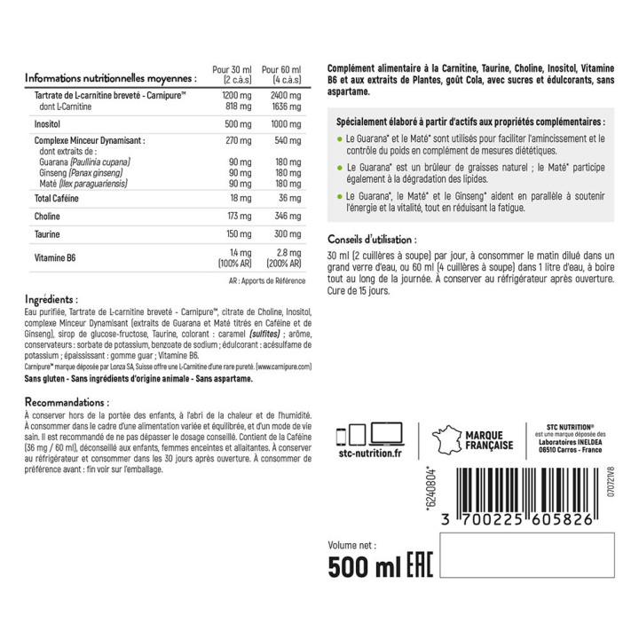 Kill-Fit contré à diluer - Favorise la combustion des graisses