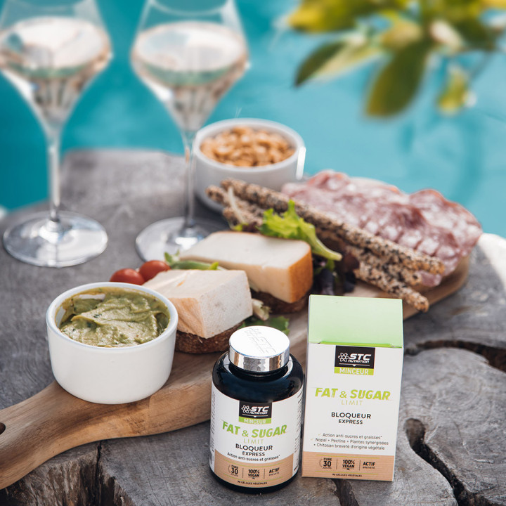 Fat & Sugar Limit STC Nutrition - Bloqueur de calories - 90 gélules