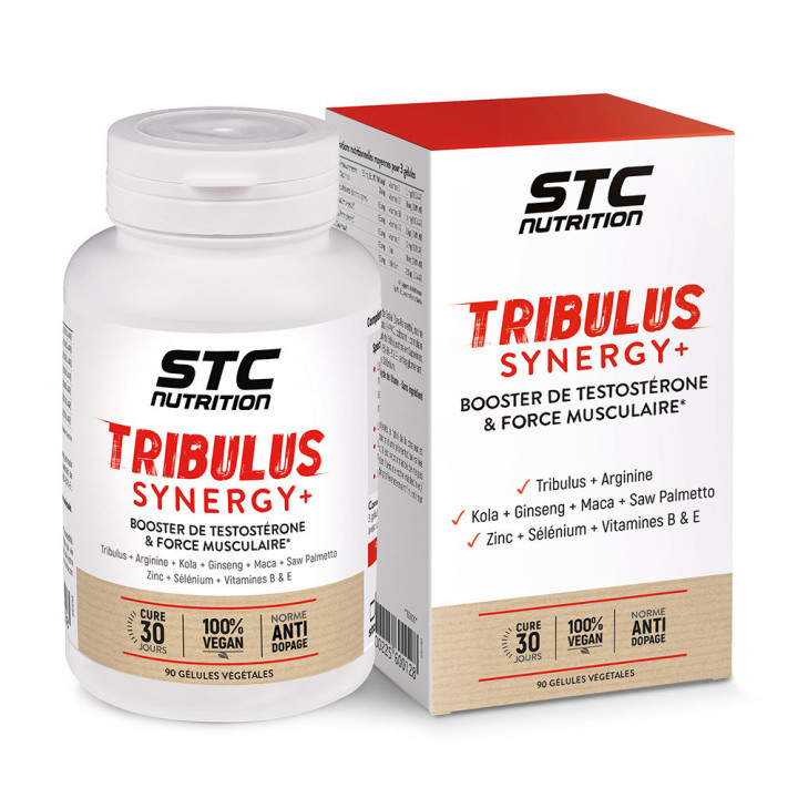 TRIBULUS SYNERGY + - Force et résistance musculaires - Cure 30 jours