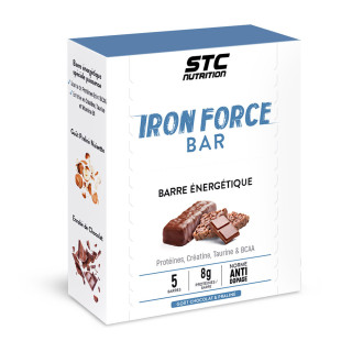Iron Force Bar STC Nutrition - Barre protéinée - 5 barres de 50g Iron Force Bar STC Nutrition - Barre protéinée - 5 barres de 50g