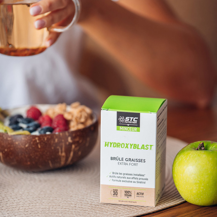 Hydroxyblast STC Nutrition - Brûle-graisses - Vegan - 120 gélules