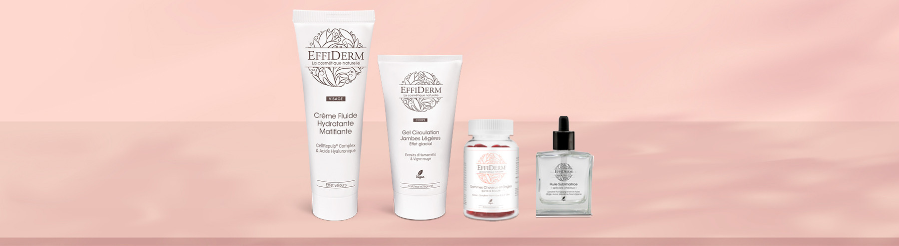 Effiderm : cosmétiques visage et corps naturels Effiderm